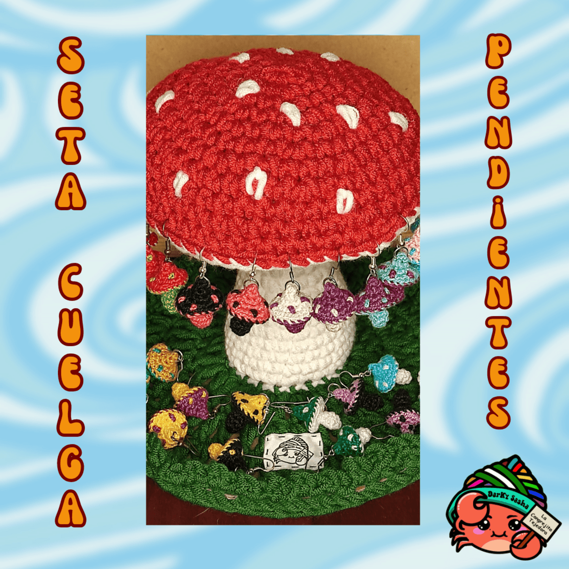 Seta para colgar pendientes - 4